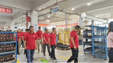 攜手并進，共繪未來——熱烈歡迎中山市江西商會企業家代表團蒞臨我司參觀交流